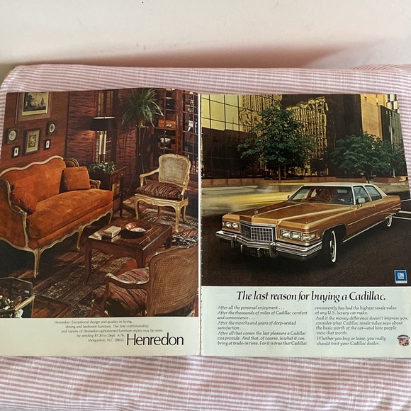 Vintage July/August 1976 Edition Architectural Digest Magazine - Picture 4 of 12